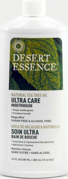Desert Essence Ústní voda Ultra Care - Mega Mint 480 ml