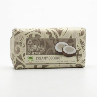 Desert Essence Tuhé mýdlo krémový kokos 142 g