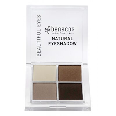 Benecos - Oční stíny 4paletka Coffee & Cream BIO, VEG
