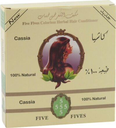 Five Fives Henna Lamda cassia, bezbarvý regenerační zábal 100 g
