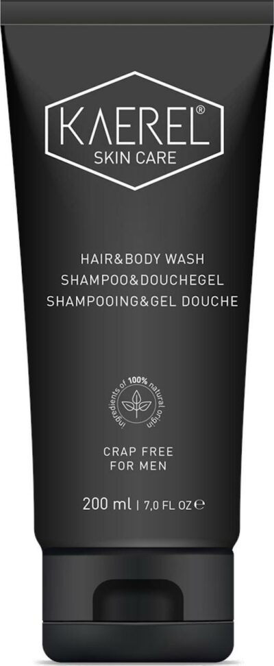 KAEREL SKIN CARE Šampon a sprchový gel pro muže 2v1 200 ml