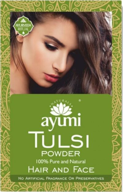 Ayumi Prášek TULSI – přírodní výživa pro vlasy a pleť 100 g