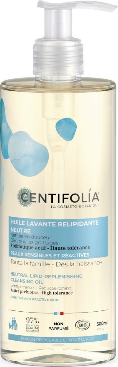 Centifolia Čisticí tělový olej bez parfemace 500 ml