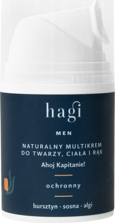 Hagi Přírodní multikrém na obličej, tělo a ruce pro muže 50 ml