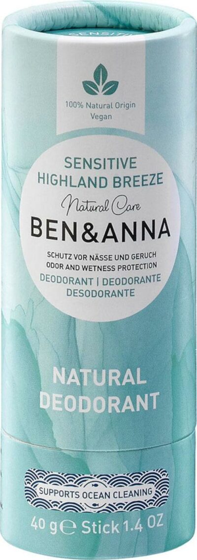 Ben & Anna Tuhý deodorant sensitive HIGHLAND BREEZE 40 g