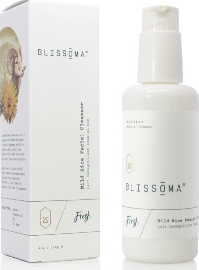 Blissoma® Jemný obličejový čistič s rýží "FRESH" 114g