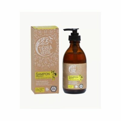 Tierra Verde Březový šampon na suché vlasy s citrónovou trávou 230 ml