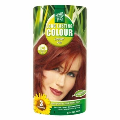 Henna Plus Dlouhotrvající barva Měděně červená 7.46 100 ml