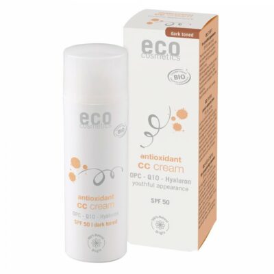Eco Cosmetics CC krém SPF 30 BIO - dark 50 ml