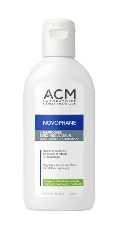 ACM Šampon regulující tvorbu mazu Novophane 200 ml