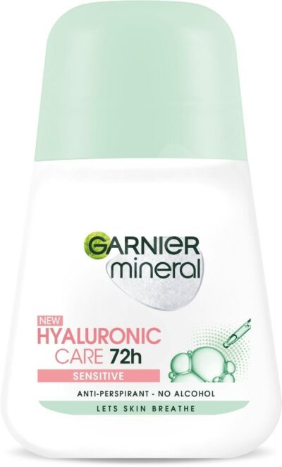 Garnier Kuličkový antiperspirant Mineral Hyaluronic Ultra Care 50 ml