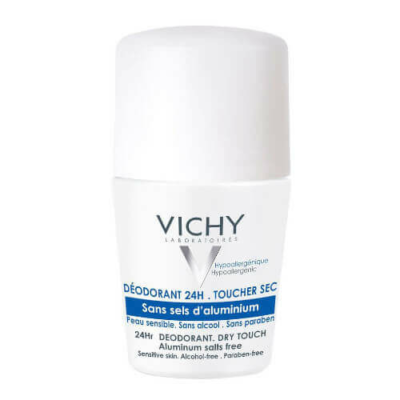 Vichy deodorant roll-on pro citlivou pokožku 50 ml