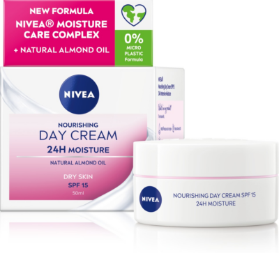 Nivea Výživný denní krém pro suchou pleť SPF 15 (Nourishing Day Cream) 50 ml